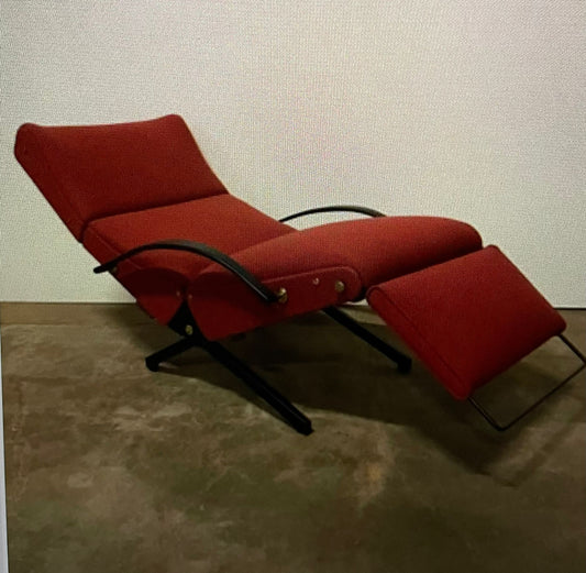 Osvaldo Borsani P40 Chaise lounger  "Tecno" 1950's, Italy