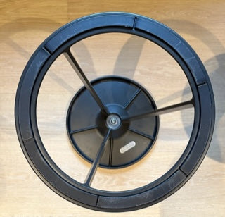 A pair of Edward Barber and Jay Osgerby for Knoll Piton swivel stools in black  steel